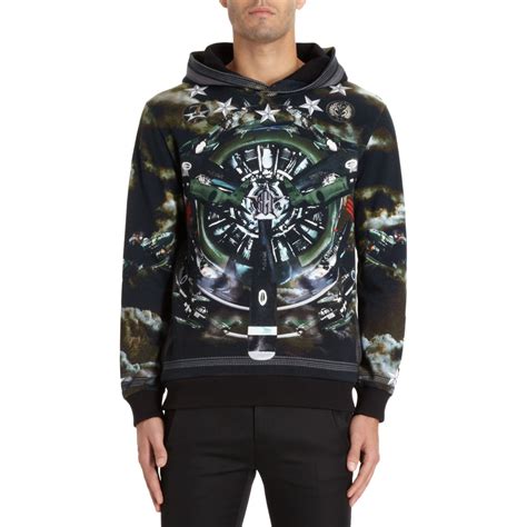 givenchy fighter jet hoodie|Men's Designer Sweatshirts & Hoodies .